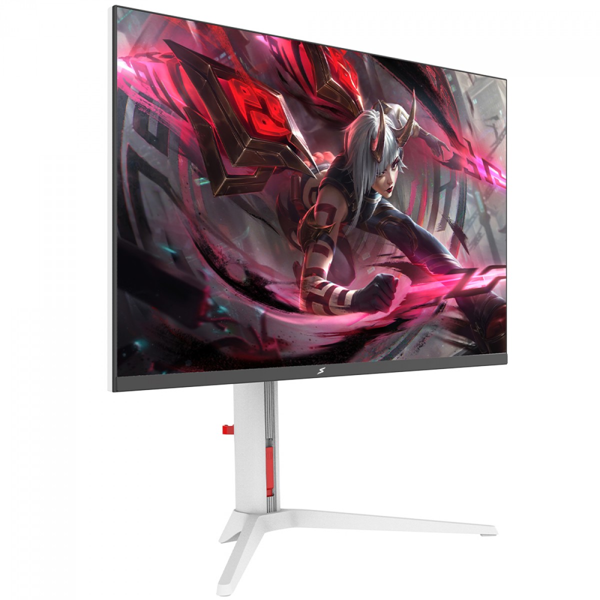 Monitor Gamer SuperFrame Orbit Plus, 27 Pol, Quad HD, 240Hz, IPS, 1ms, 115% sRGB, FreeSync/G-Sync, HDMI/DP, Branco, SFOFW-27240-QHD-PRO