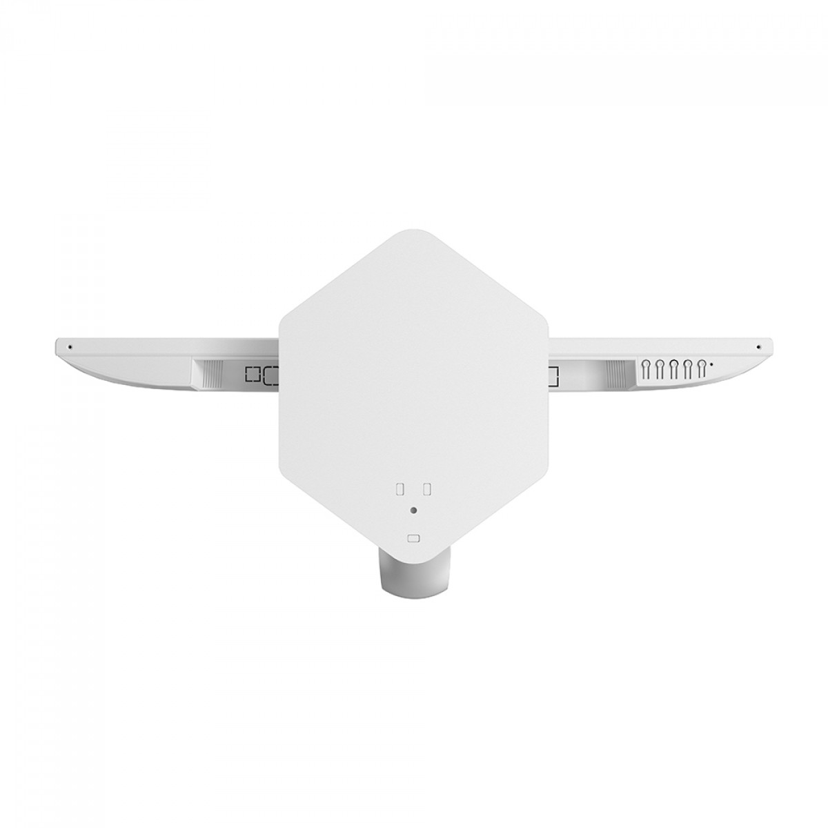 Monitor Gamer SuperFrame Orbit Plus, 27 Pol, Quad HD, 240Hz, IPS, 1ms, 115% sRGB, FreeSync/G-Sync, Suporte Articulado, HDMI/DP, Branco, SFOFW-27240-QHD-PRO