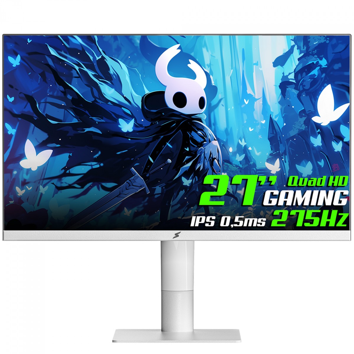 Monitor Gamer SuperFrame Orbit Plus V2, 27 Pol, Quad HD, 275Hz, IPS, 0.5ms, 99% sRGB, FreeSync/G-Sync, HDMI/DP, Branco, SF-MN-OP227QSIFE2CW