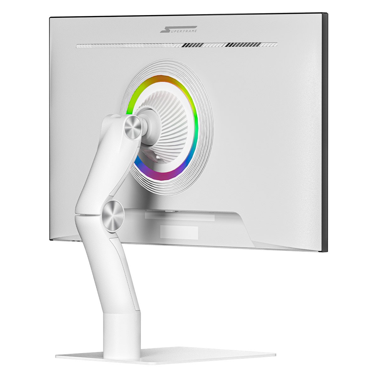 Monitor Gamer SuperFrame Orbit Plus V2, 27 Pol, Quad HD, 275Hz, IPS, 0.5ms, 99% sRGB, FreeSync/G-Sync, HDMI/DP, Branco, SF-MN-OP227QSIFE2CW