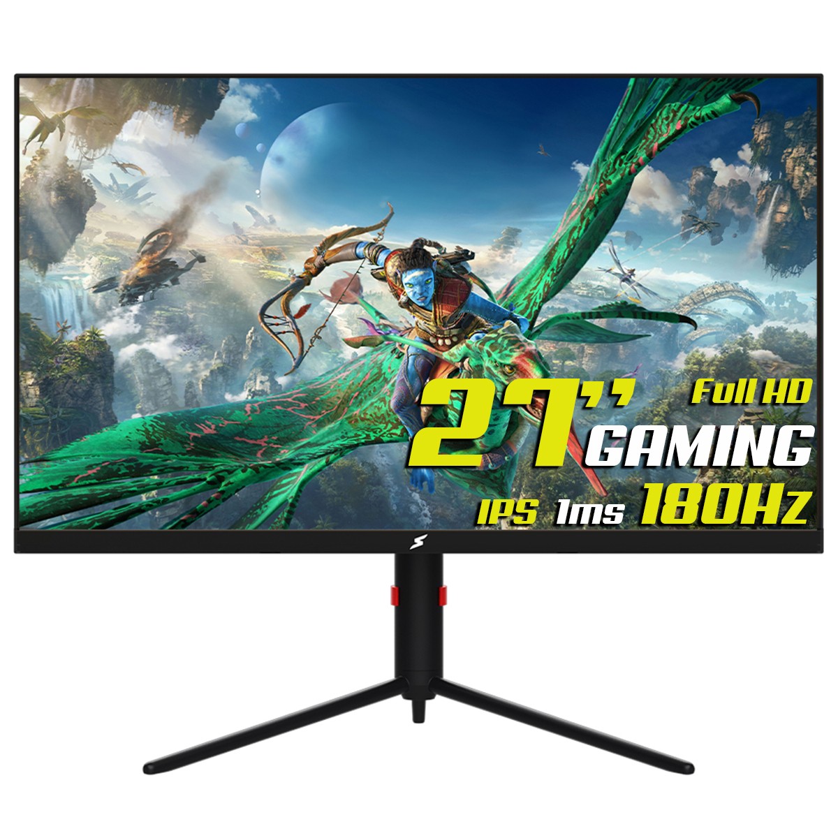 Monitor Gamer SuperFrame OverView, 27 Pol, Full HD, IPS, 1ms, 180Hz, FreeSync, HDR, HDMI/DP, SFOFB-27180-FHD-PRO