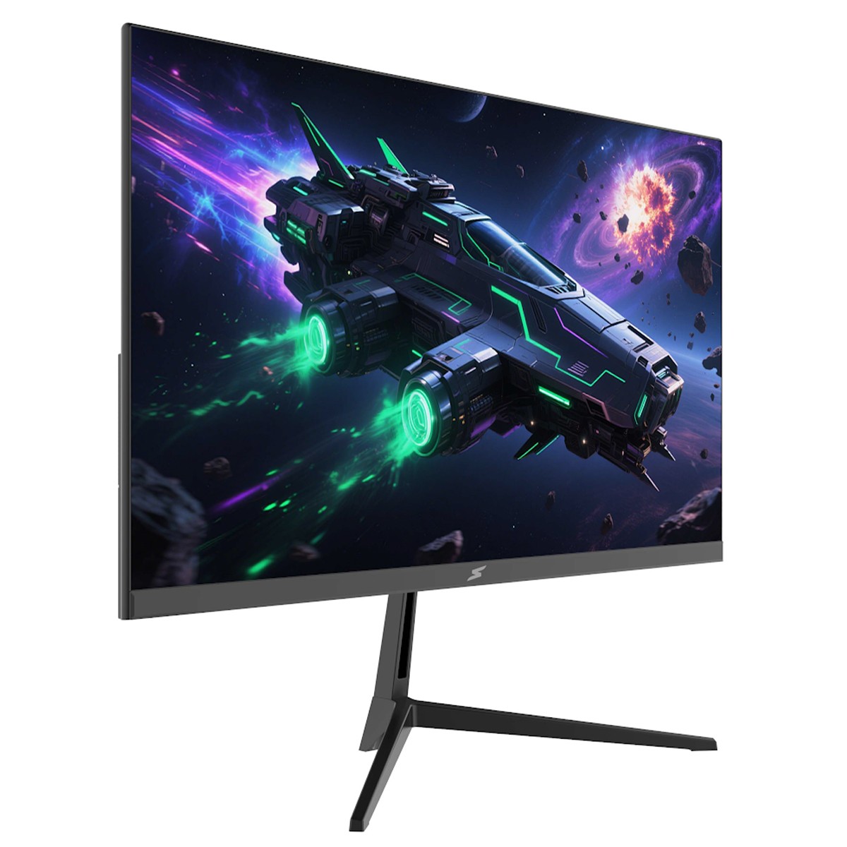 Monitor Gamer SuperFrame Precision, 27 Pol, Flat, Full HD, IPS, 1ms, 280Hz, HDR, FreeSync/G-Sync, HDMI/DP, SF-MN-PRE27FSIFE1B