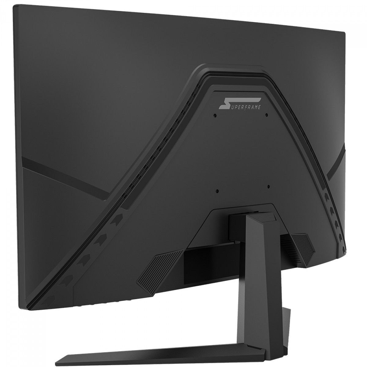 Monitor Gamer SuperFrame Ultra, 23.6 Pol, Curvo, Full HD, Fast VA, 0.5ms, 200Hz, FreeSync/G-Sync, HDMI/DP, Preto, SFUTCB-24200-FHD - Open Box