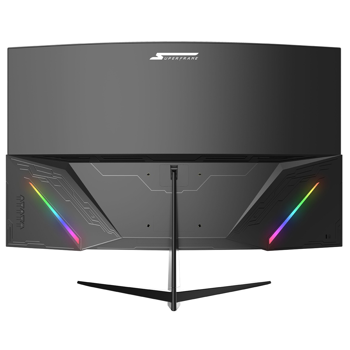 Monitor Gamer SuperFrame Ultra, 32 Pol, Curvo, Full HD, 1ms, 240Hz, VA, HDR, FreeSync/G-Sync, HDMI/DP, SF-MN-ULT32FSVCE1B