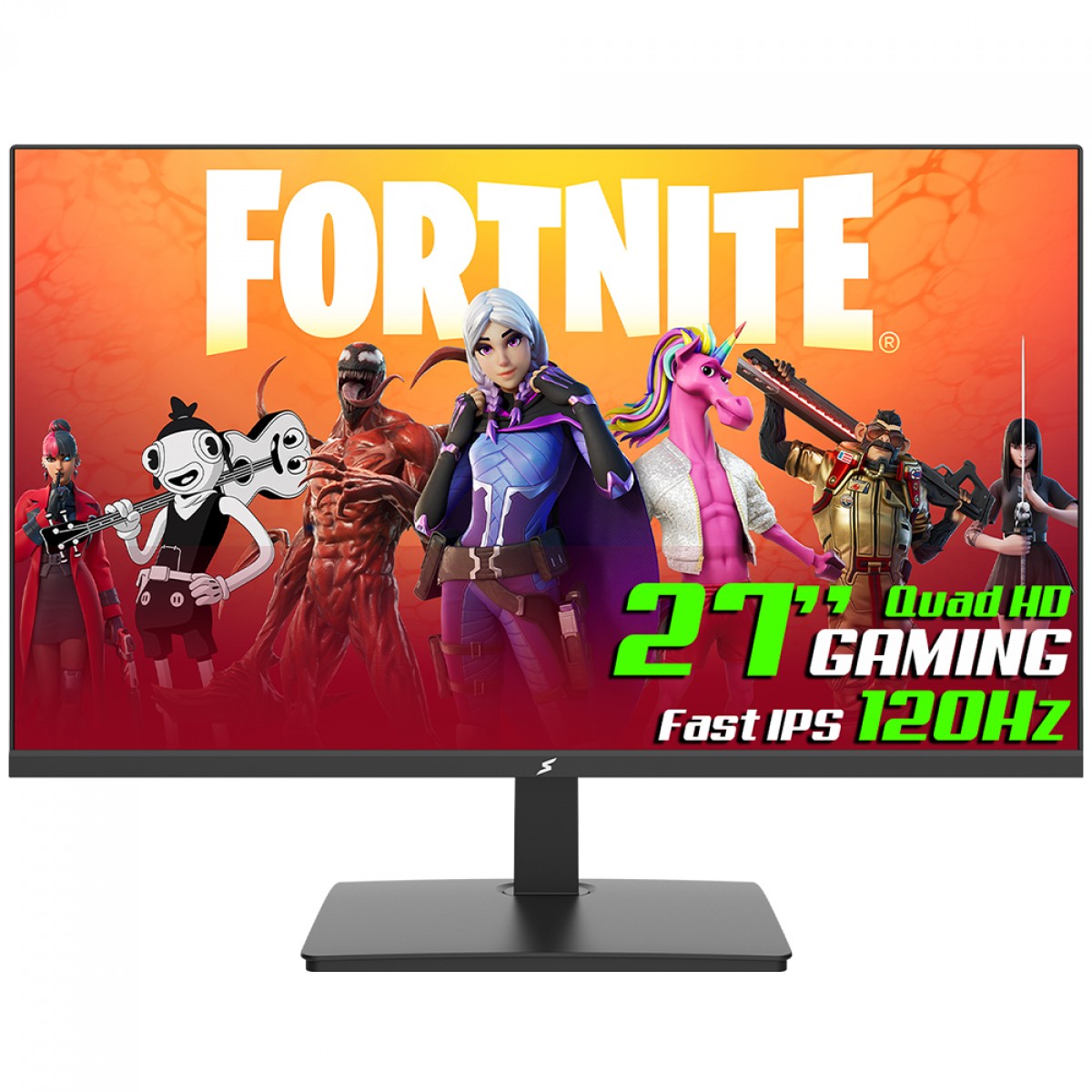 Monitor Gamer SuperFrame View, 27 Pol, Quad HD, Fast IPS, 120Hz, 110% sRGB, HDR, FreeSync, HDMI/DP, SFVWFB-27120-QHD-PRO