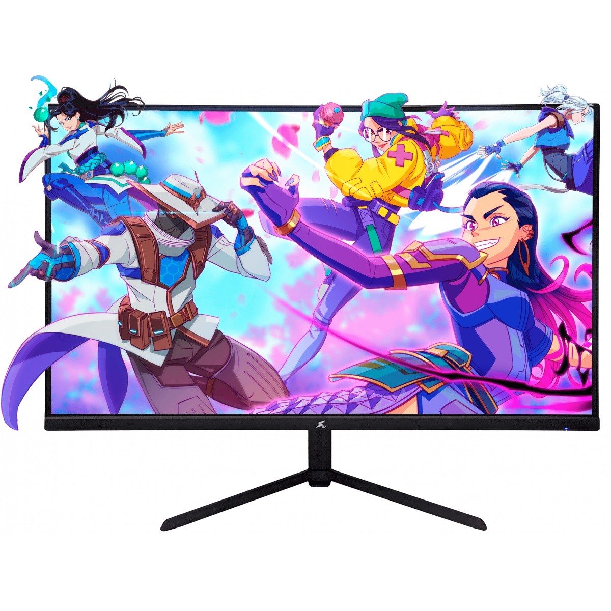 Monitor Gamer SuperFrame Vision, 24 Pol, Full HD, IPS, FreeSync, 1ms, 165Hz, HDMI/DP, SFV2409S - Open Box - DEAD PIXEL