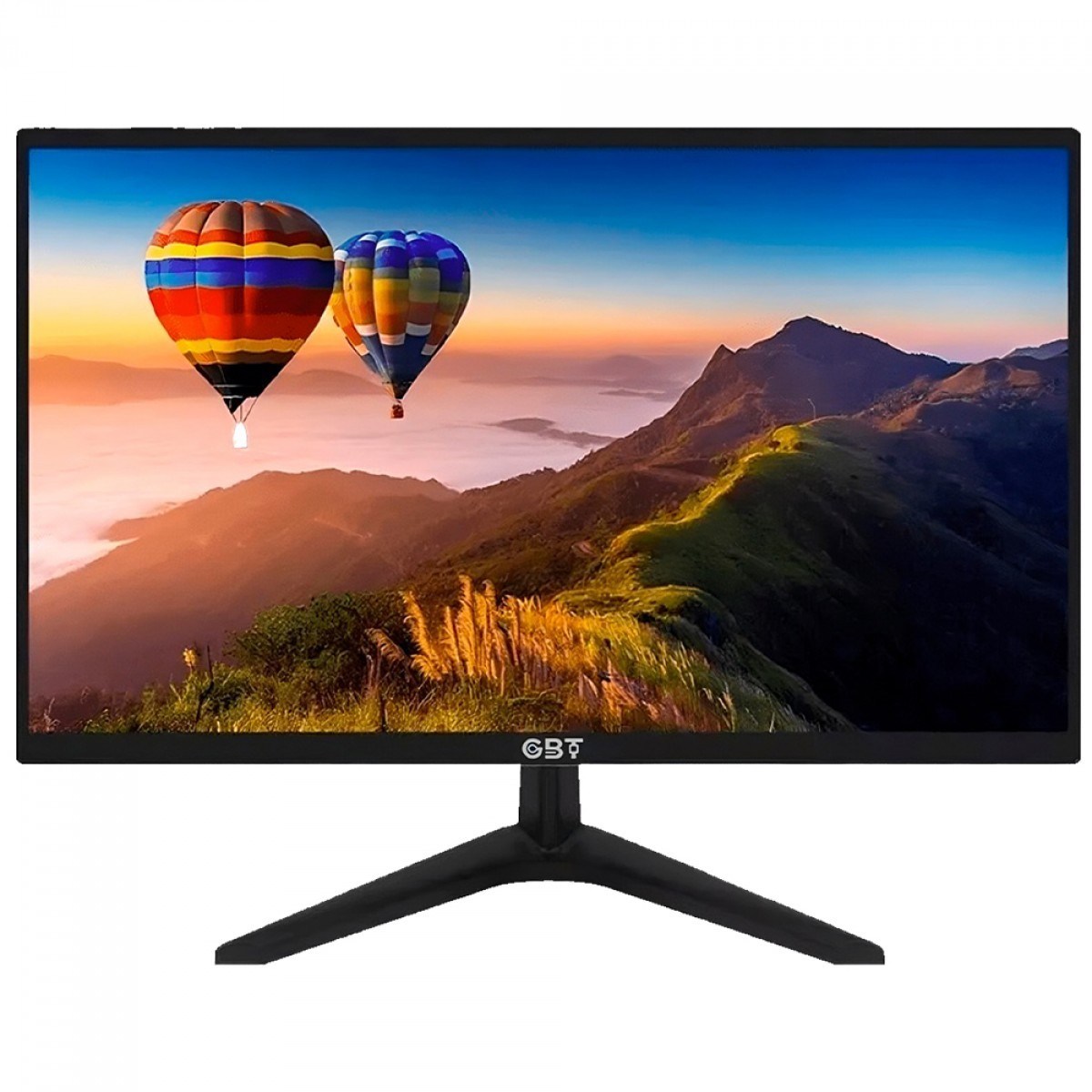 Monitor GBT M19B, 19 Pol, LED, HD, 75Hz, 8ms, HDMI/VGA, Preto