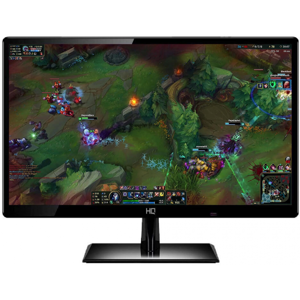 Monitor Gamer HQ 20 Pol, HD, HDMI/VGA