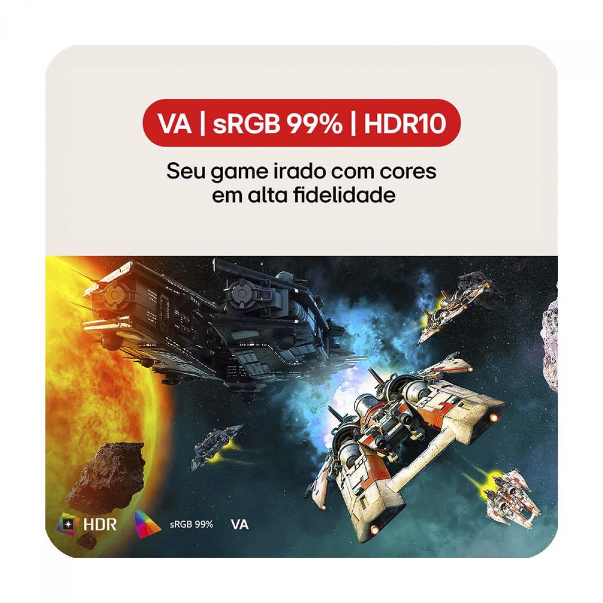 Monitor LG 22 Pol, Full HD, 120Hz, 1ms, 99% sRGB, HDR10, HDMI/VGA, Preto, 22U403A-B