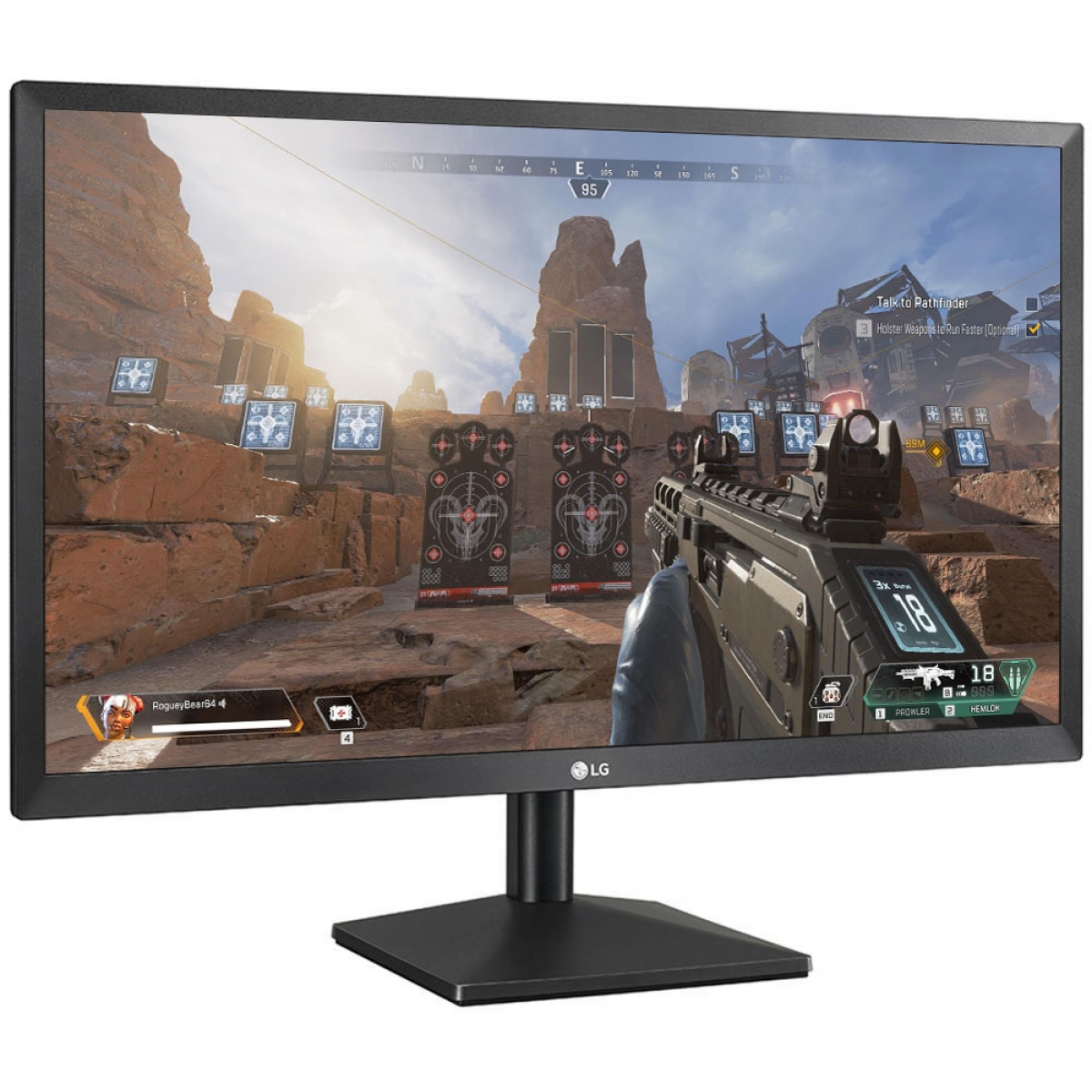 Monitor Gamer LG 23 Pol, Full HD, AMD FreeSync, HDMI, 24MK430H-B