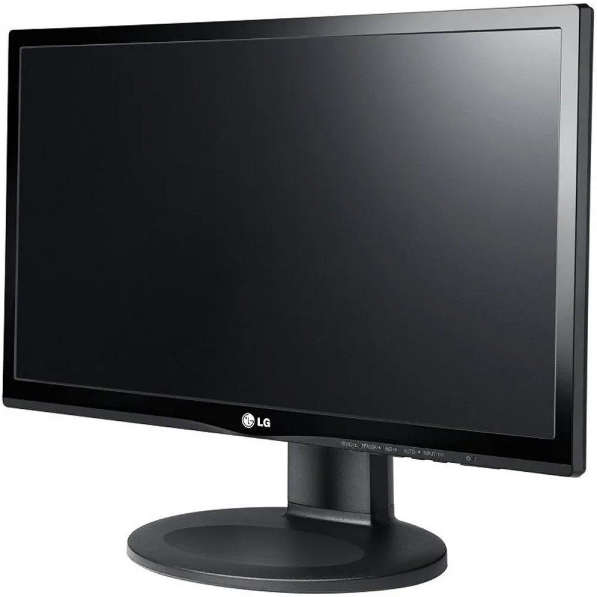 Monitor LG 21,5" Full HD, IPS, HDMI, DisplayPort, Altura Ajustável, 22MP55PJ