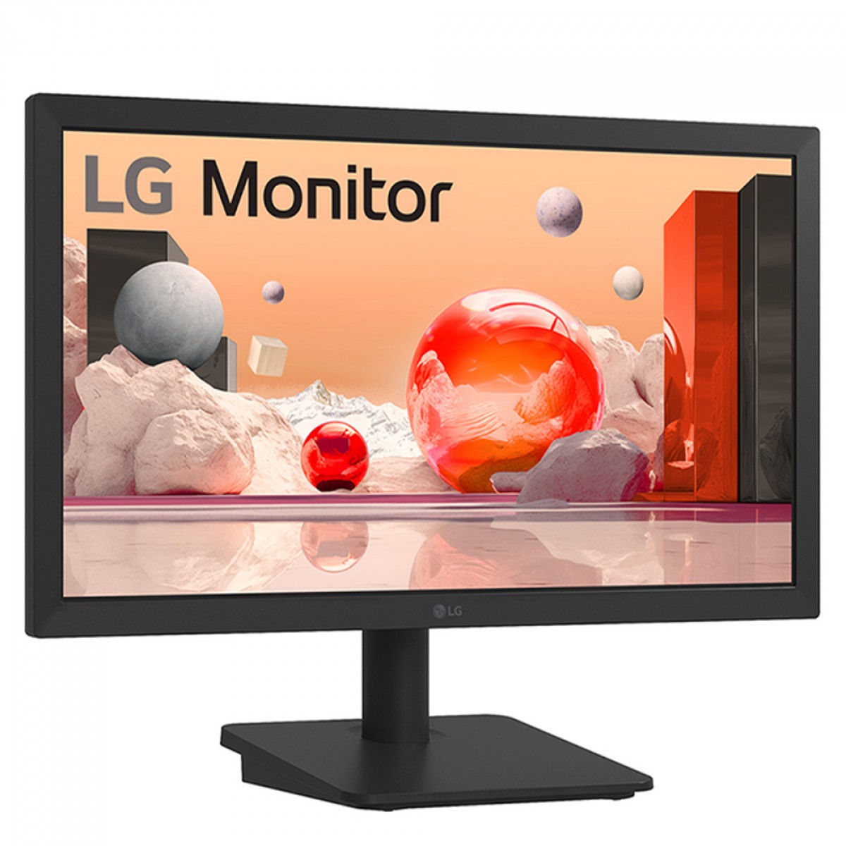 Monitor LG LED 20 Pol, HD+, 75Hz, 2ms, HDMI/VGA, Preto, 20U401A-B.AWZM