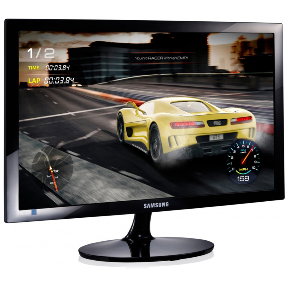 Monitor Gamer Samsung 24 Pol, Full HD, 1ms, LS24D332HSXZD