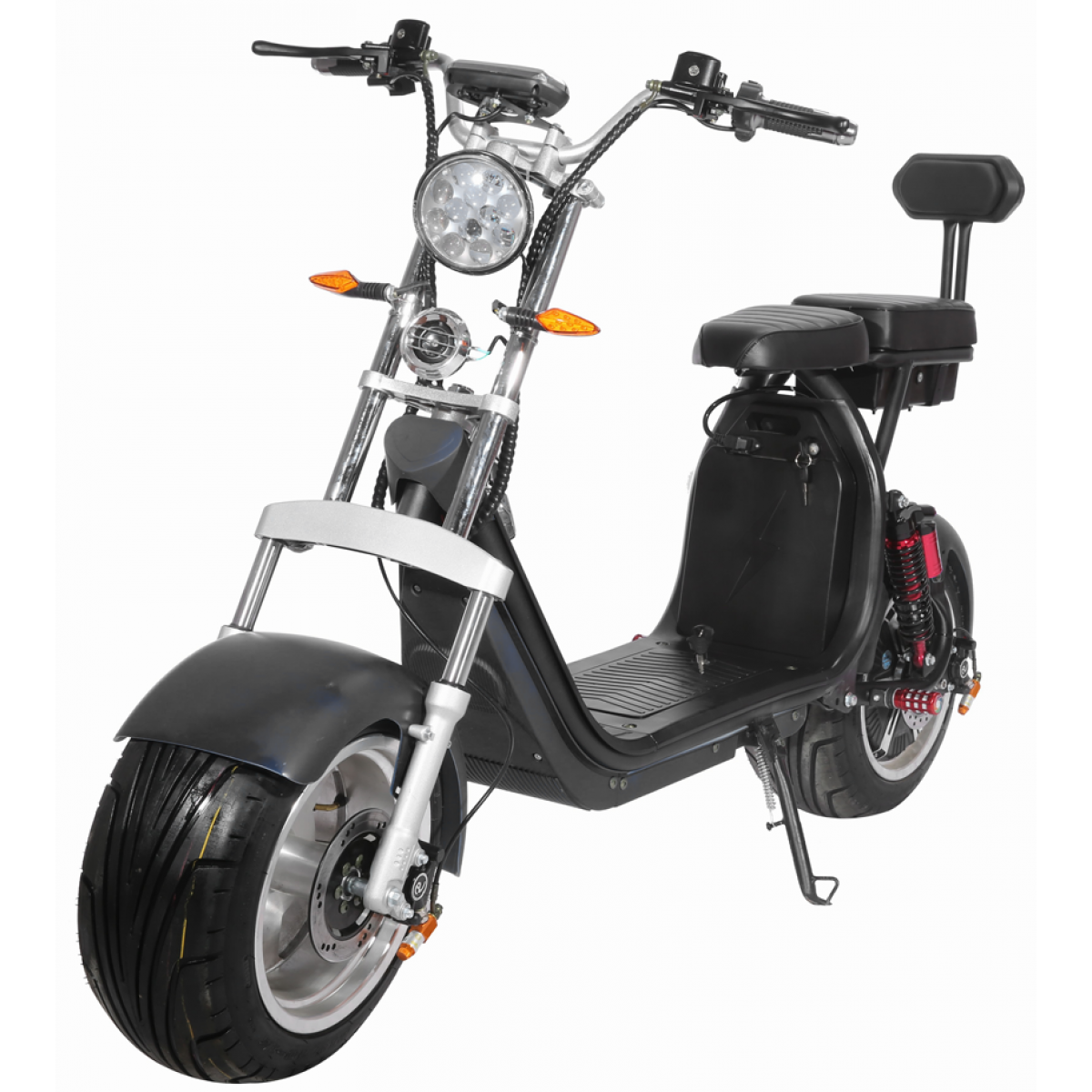 Moto Elétrica RideMode ECO 3000w, Aluminium, Black, EM-03-FB
