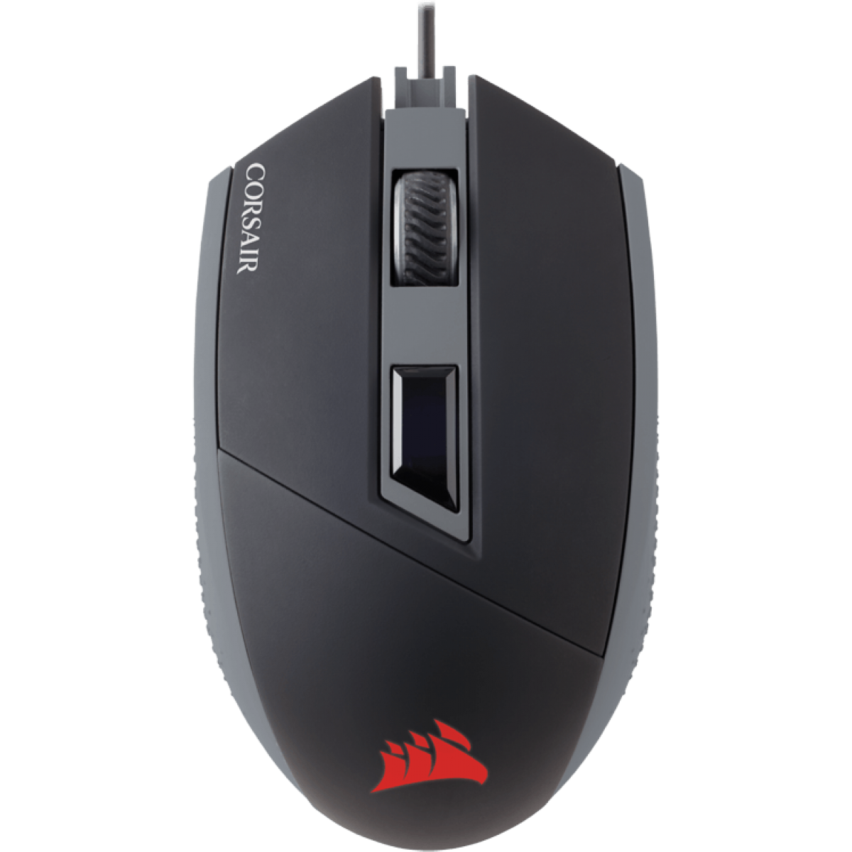 Mouse Corsair Gamer Katar Blacklit CH-9000095-NA 4 BOTÕES 8000 DPI Vermelho