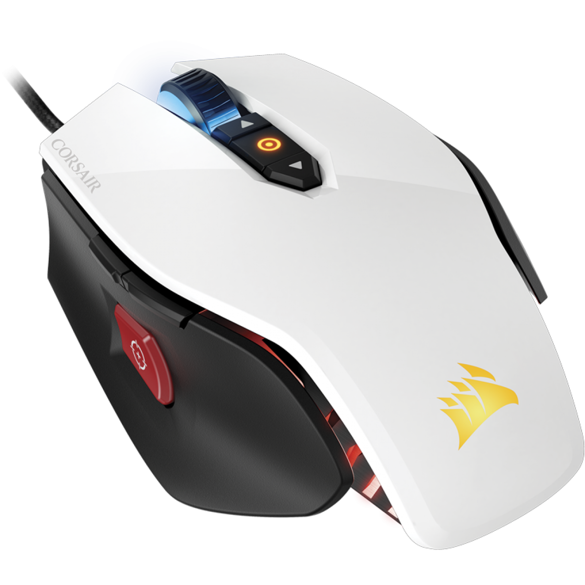 Mouse Corsair Gamer Vengeance M65 PRO RGB CH-9300111-NA 8 Botões 12000 DPI Branco