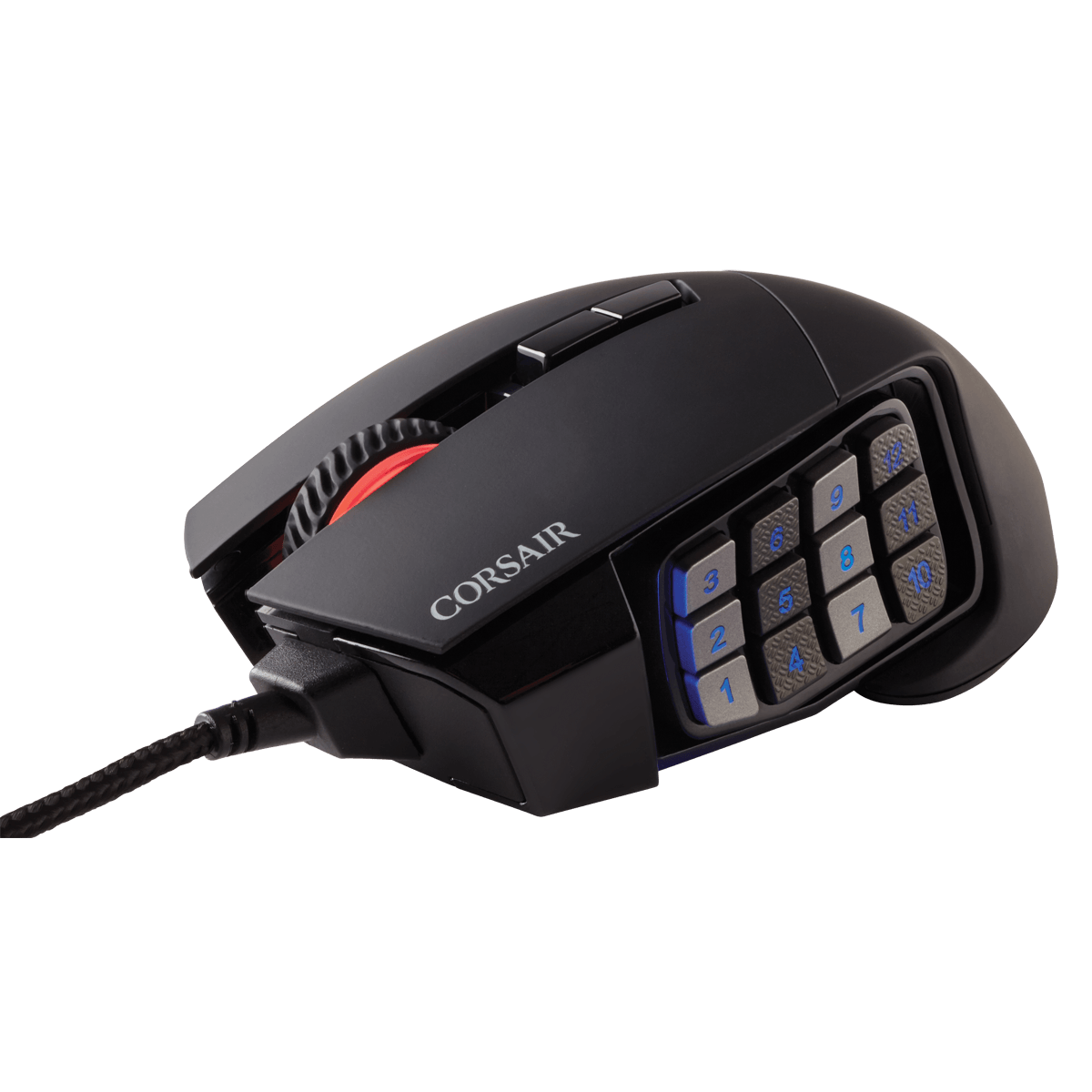 Mouse Corsair Scimitar RGB 12000 Dpi Black Ch-9000231-Na