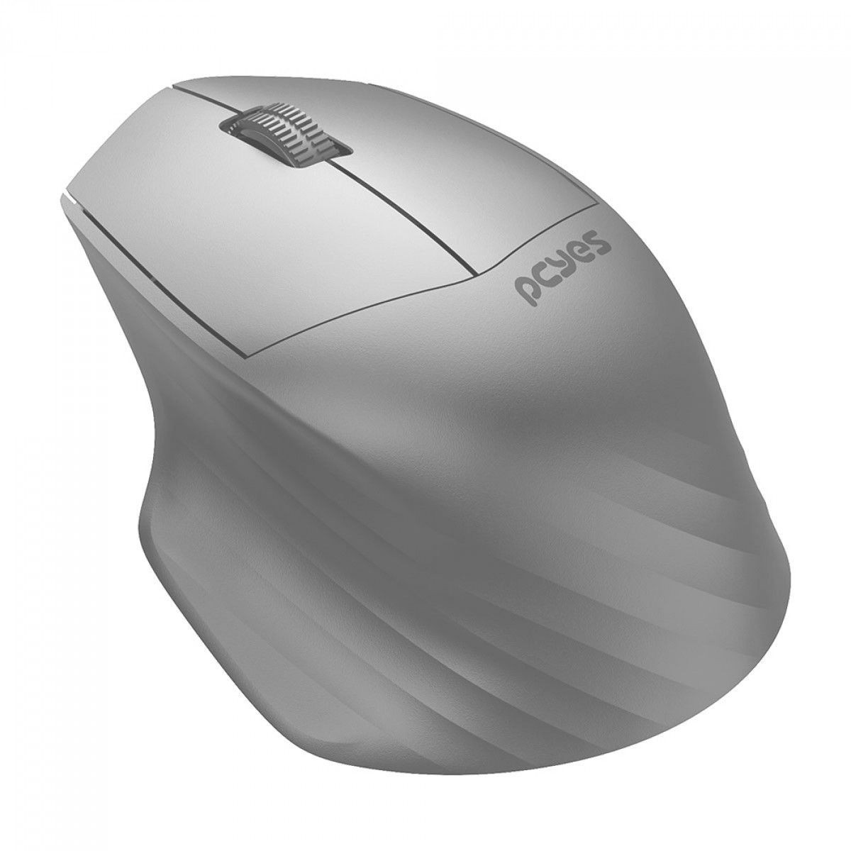 Mouse Dash Lite Gray PCYes, Wireless, 1600 DPI, 3 Botões, Cinza, PMDV2GY