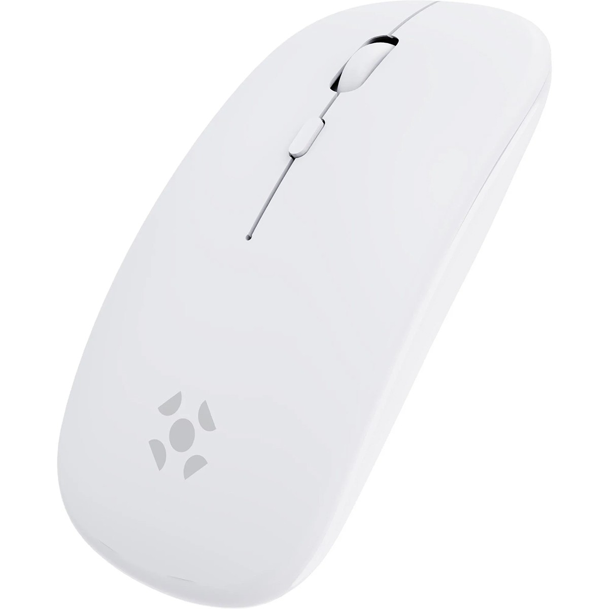 Mouse Fortrek Slim MS14, Wireless, Tri-Mode, 1600 DPI, 3 Botões, Branco, 85747