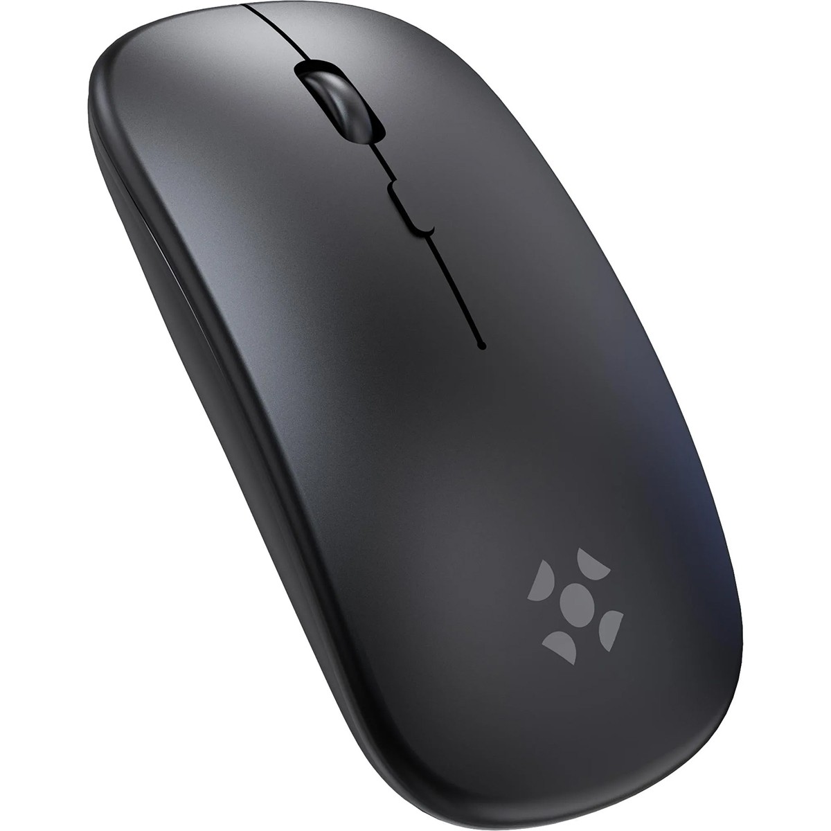 Mouse Fortrek Slim MS14, Wireless, Tri-Mode, 1600 DPI, 3 Botões, Preto, 85746