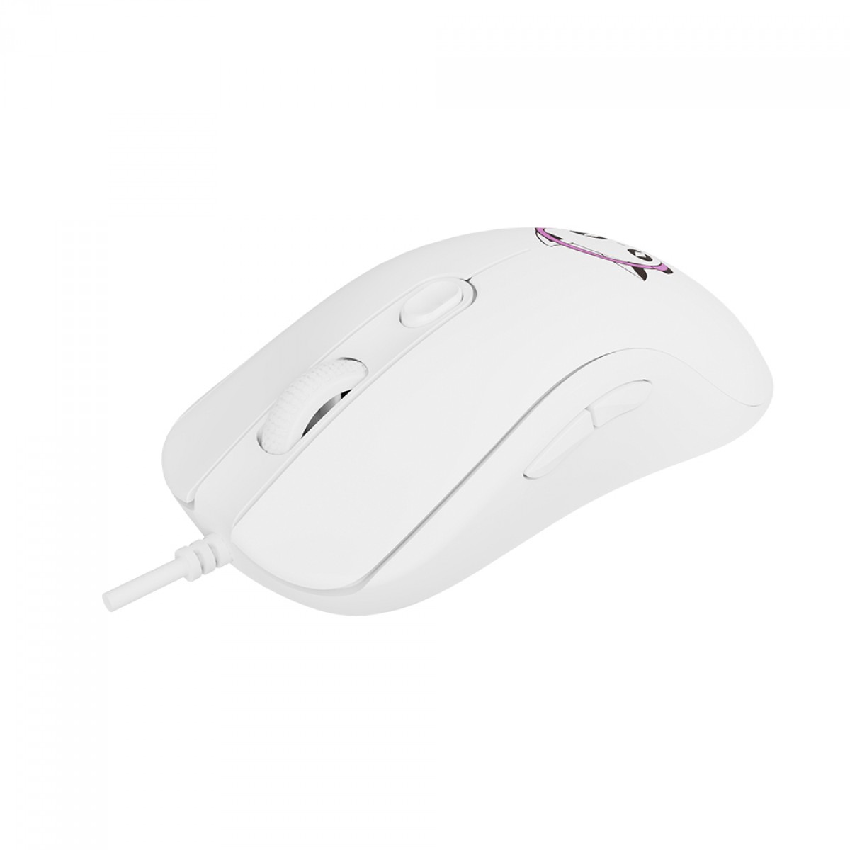 Mouse Gamer Akko AG325C 7th Anniversary, 12800 DPI, 6 Botões, Branco