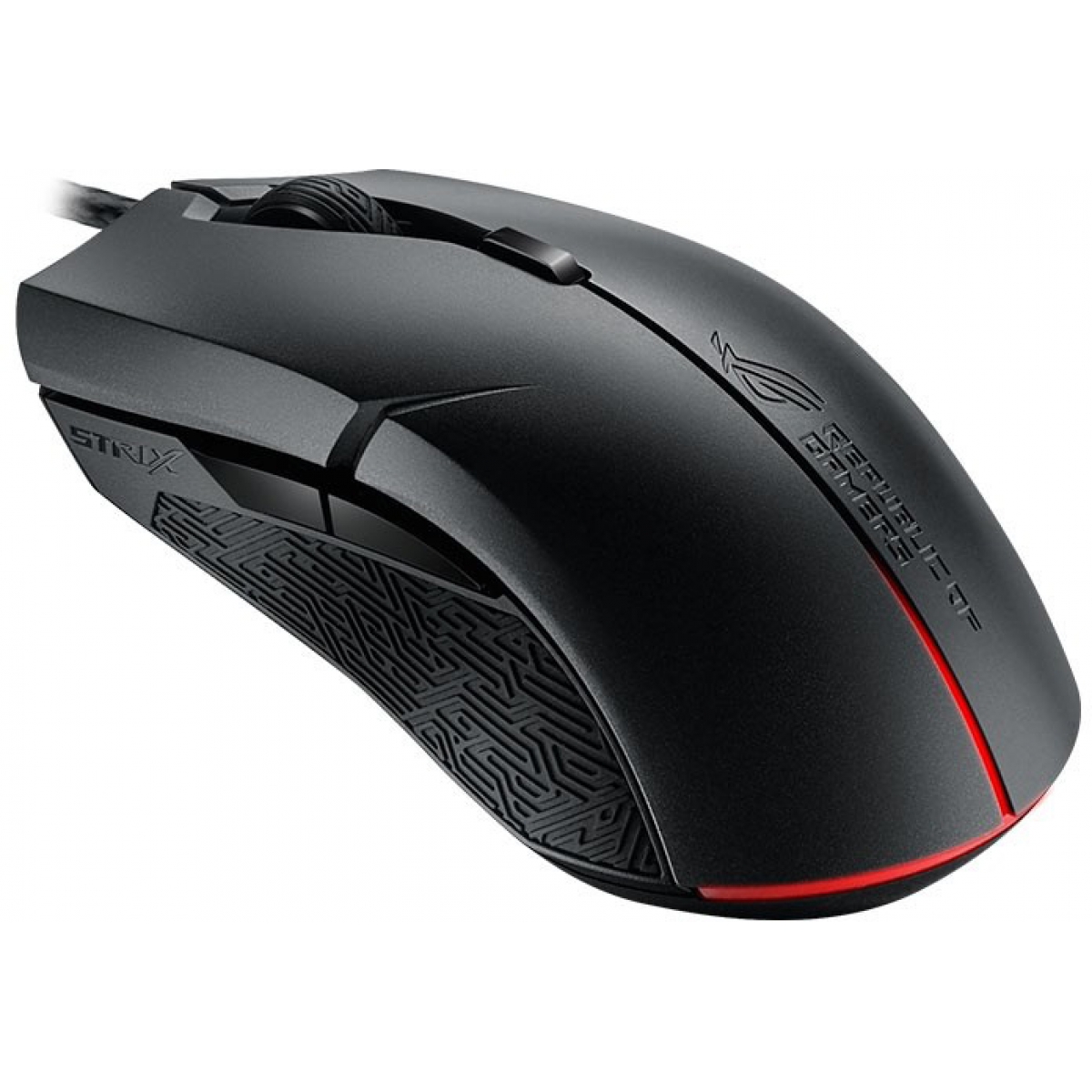 Mouse Gamer Asus Rog Strix Evolve p302 8 Botões Programáveis 7200 DPI RGB Black