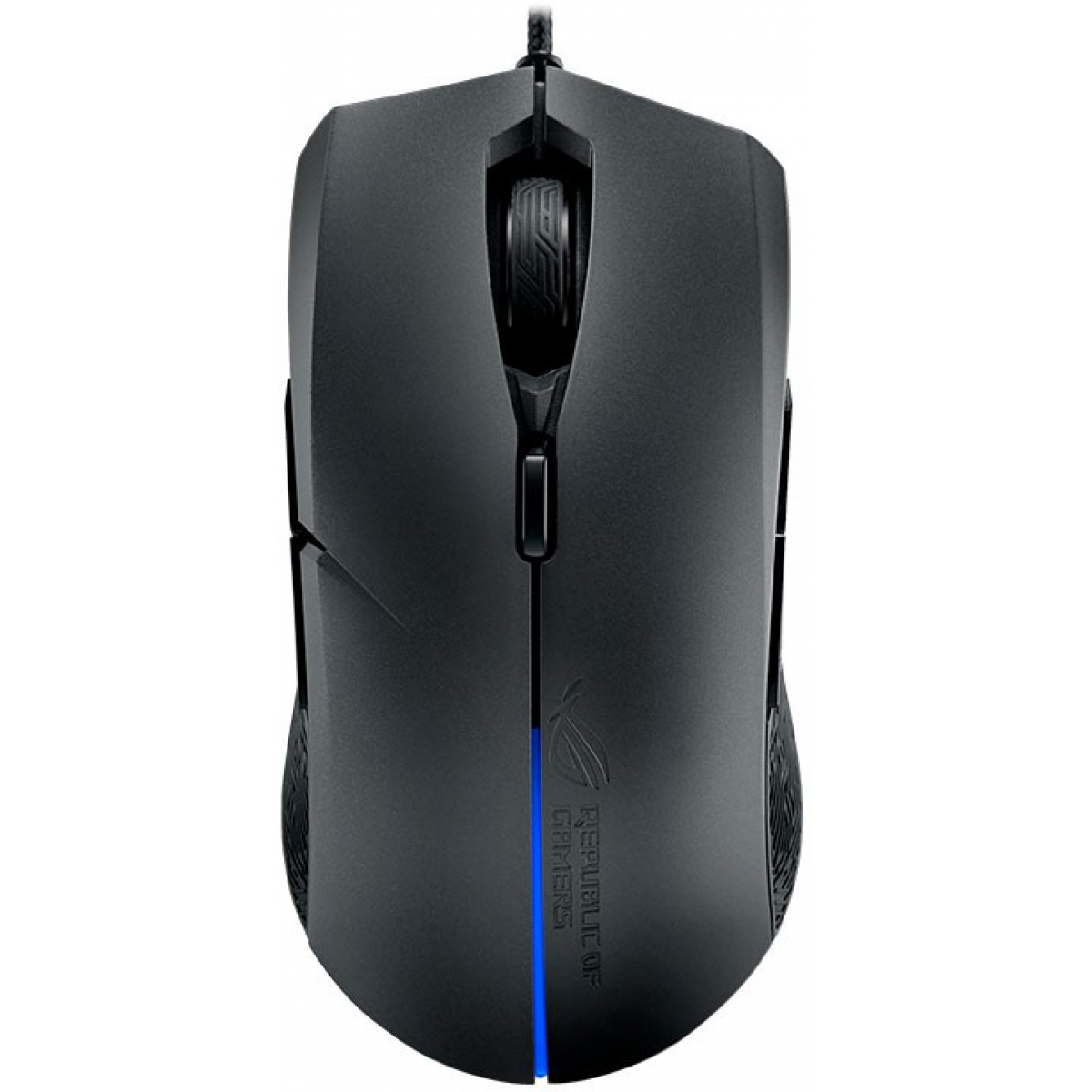 Mouse Gamer Asus Rog Strix Evolve p302 8 Botões Programáveis 7200 DPI RGB Black