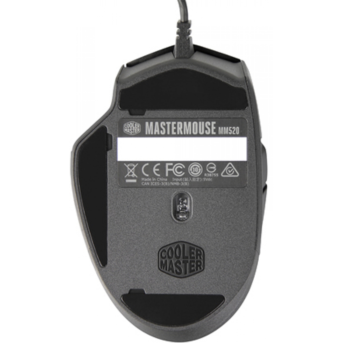 Mouse Gamer Cooler Master MasterMouse MM520 RGB SGM-2007-KLON1 12000 DPI USB Black