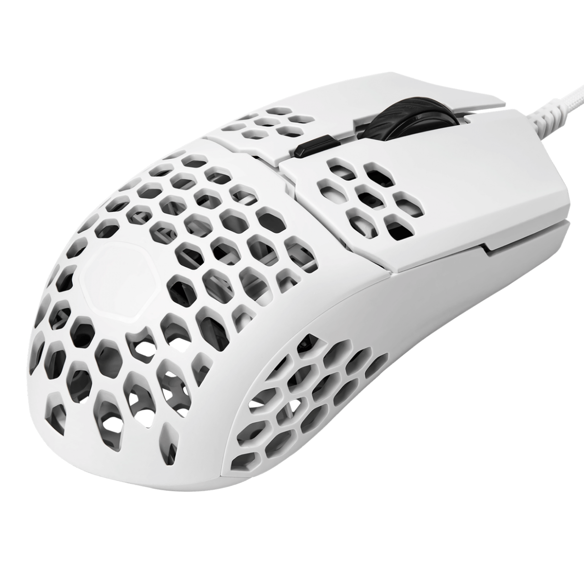 Mouse Gamer Cooler Master MM-710, 16000 DPI, 6 Botões Programáveis, Com Fio, Matte White, WWOL-01