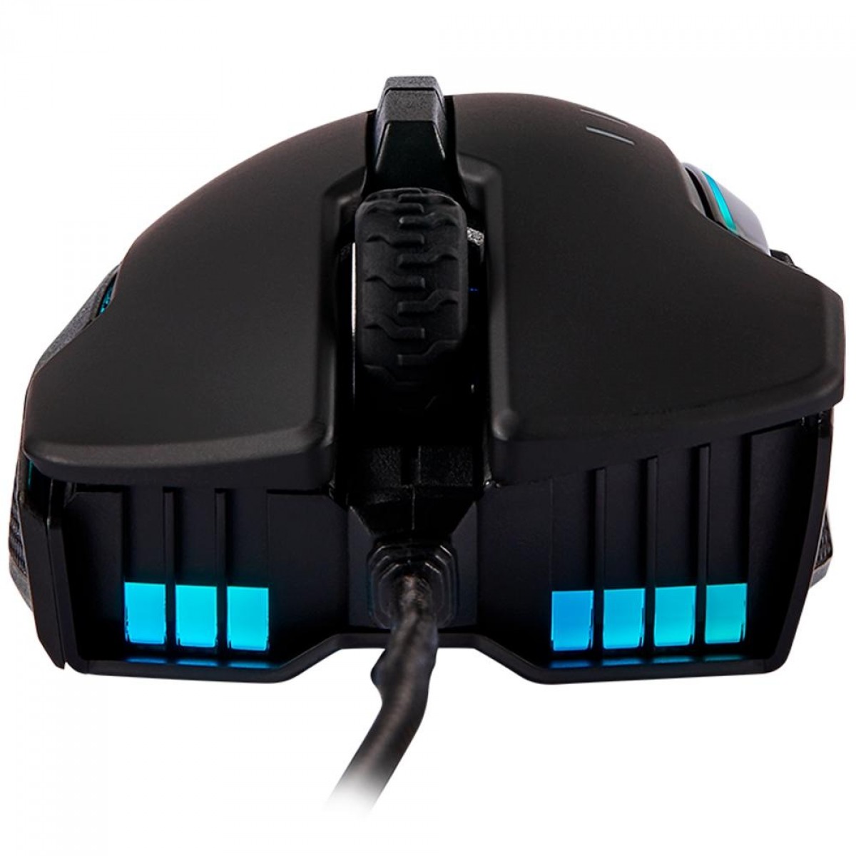 Mouse Gamer Corsair Glaive RGB PRO, 18.000 DPI, 7 Botões Programáveis, Black, CH-9302311-NA