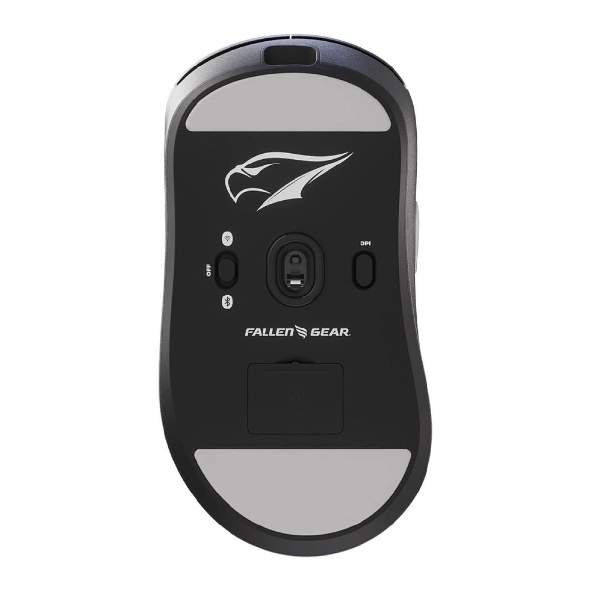 Mouse Gamer Fallen Falcão Wireless, Bluetooth, 26000 DPI, Pixart 3395IC, Preto, MO00241