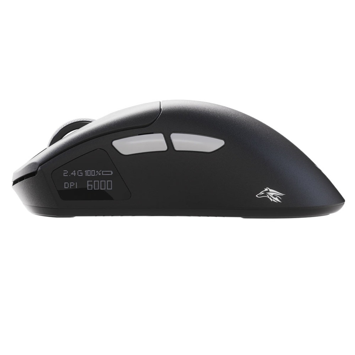 Mouse Gamer Fallen Lobo Wireless, Bluetooth, 26000 DPI, Display LED, Pixart 3395IC, Preto, MO00261