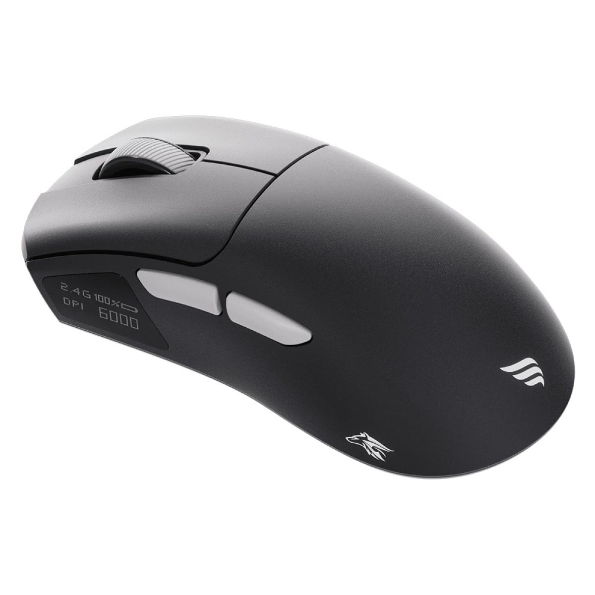 Mouse Gamer Fallen Lobo Wireless, Bluetooth, 26000 DPI, Display LED, Pixart 3395IC, Preto, MO00261