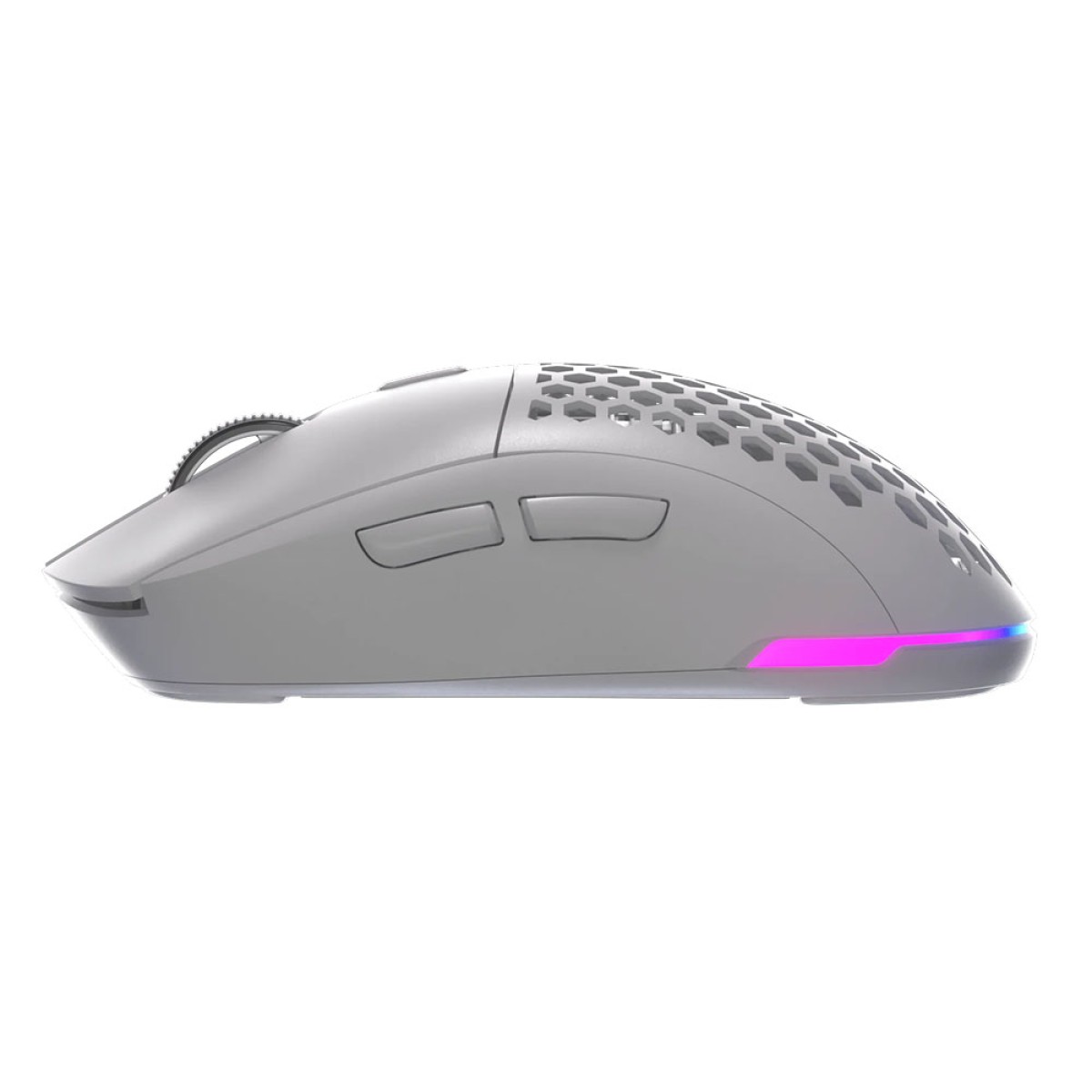 Mouse Gamer Fallen Pantera Pro Wireless, RGB, 26000 DPI, 6 Botões Programáveis, Pixart 3395, Branco, MO00003