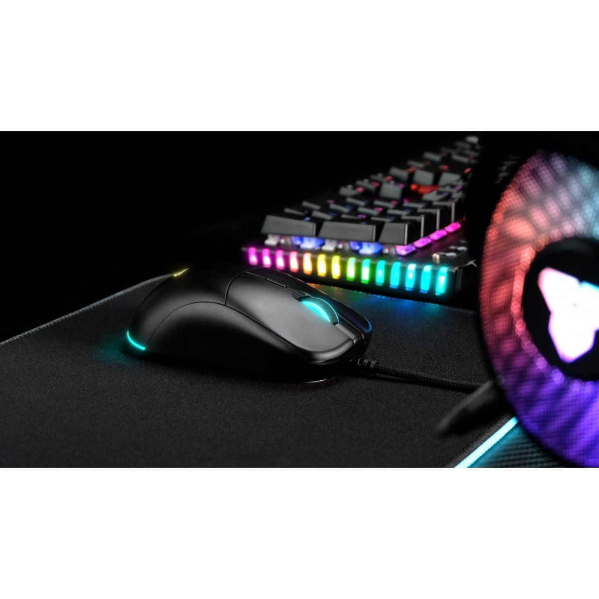 Mouse Gamer Fantech Helios UX3, 16.000 DPI, 7 Botões, RGB, Black