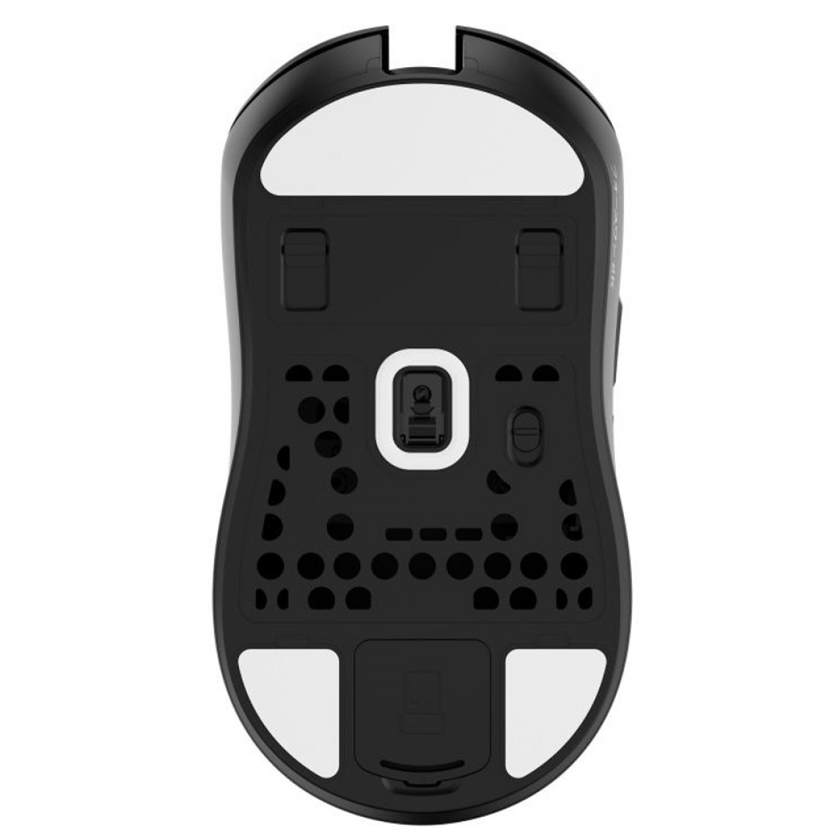 Mouse Gamer Force One Hoku PRO Black, Wireless, 8K, Sensor Paw 3395, 26000 DPI, 6 Botões, Preto