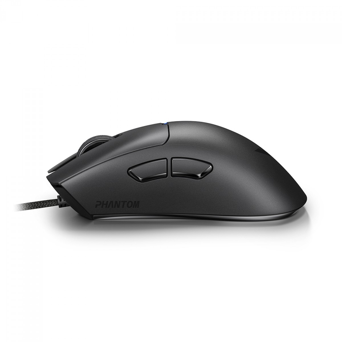 Mouse Gamer Force One Phantom Black, USB, Sensor Paw 3395, 26000 DPI, 5 Botões, FR.MO.PH.02