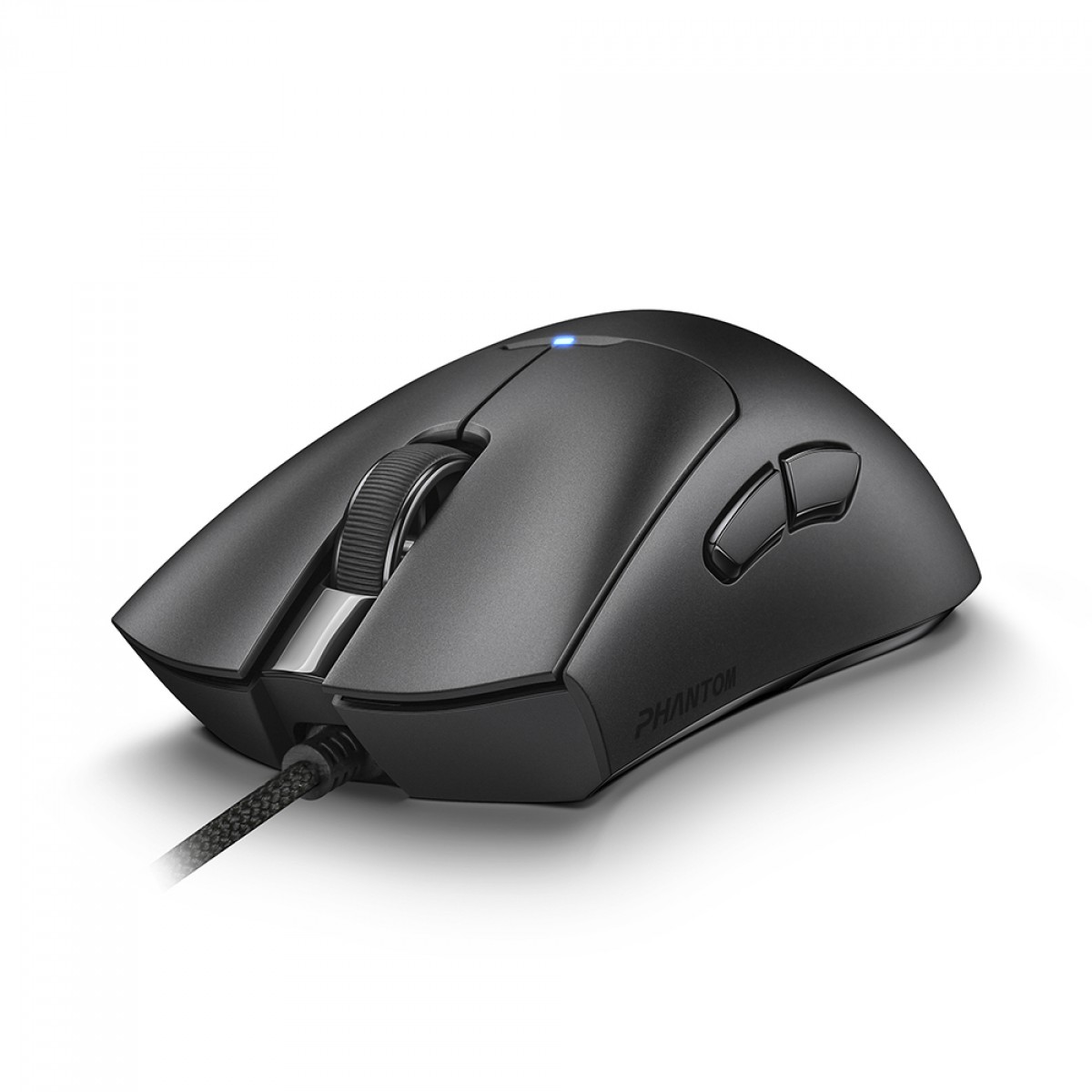 Mouse Gamer Force One Phantom Black, USB, Sensor Paw 3395, 26000 DPI, 5 Botões, FR.MO.PH.02