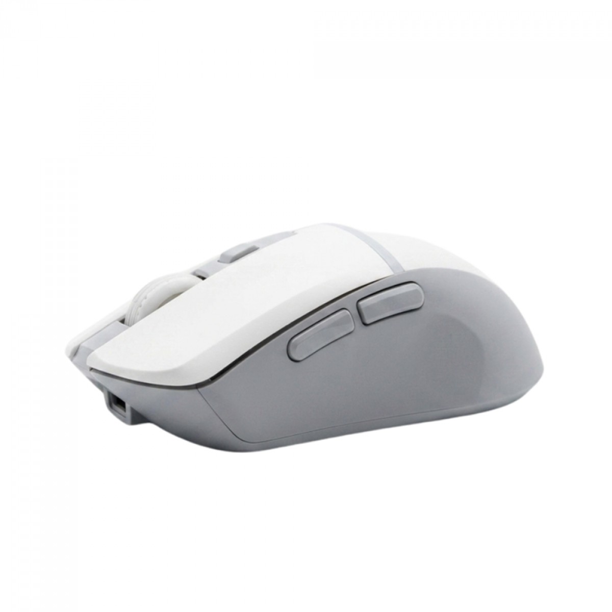 Mouse Gamer Force One Precision Wireless/Bluetooth, RGB, 3200 DPI, Sensor S201, 6 Botões, Branco