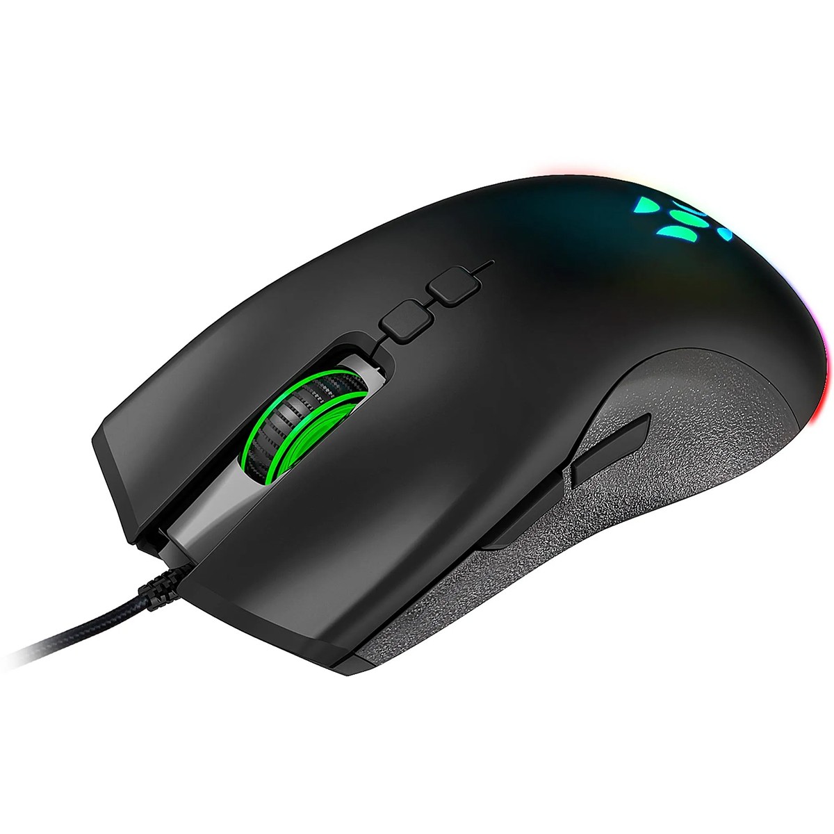 Mouse Gamer Fortrek Blackfire, RGB, USB, 7200DPI, 6 Botões, Preto