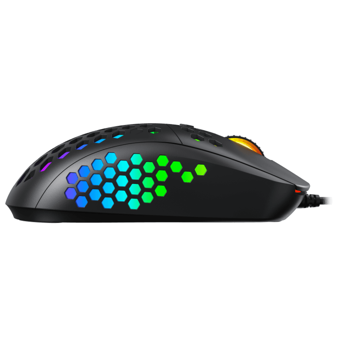 Mouse Gamer Gamemax MG8, 6400 DPI, RGB, Black