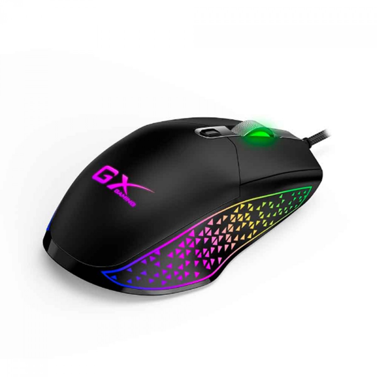 Mouse Gamer Genius Scorpion M705, RGB, 7200 DPI, 6 Botões, Preto