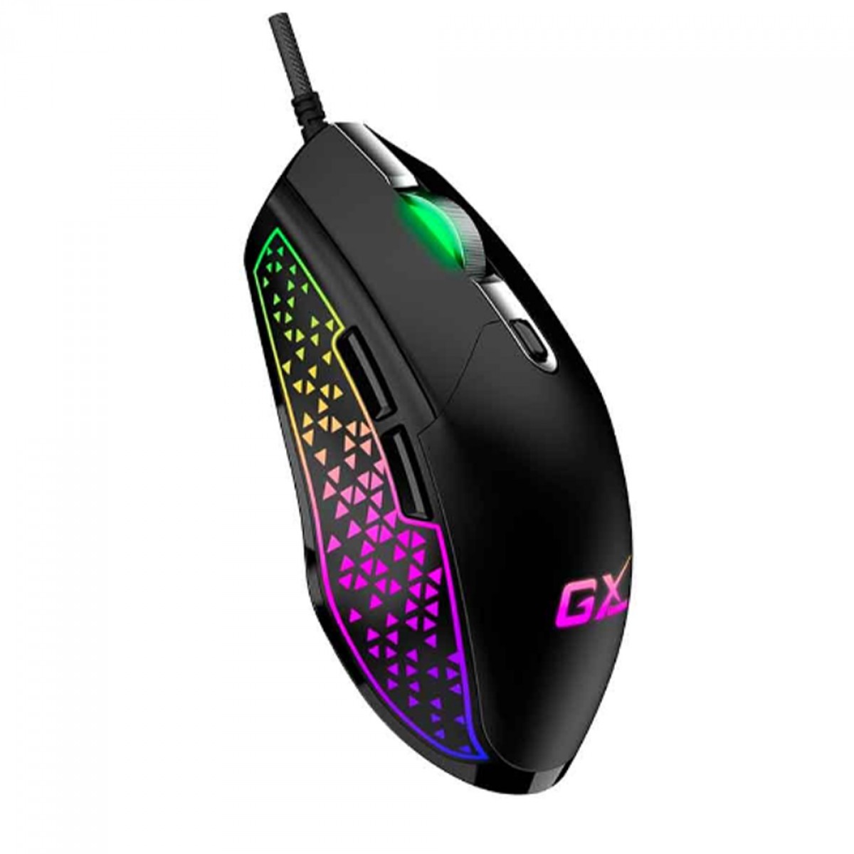 Mouse Gamer Genius Scorpion M705, RGB, 7200 DPI, 6 Botões, Preto