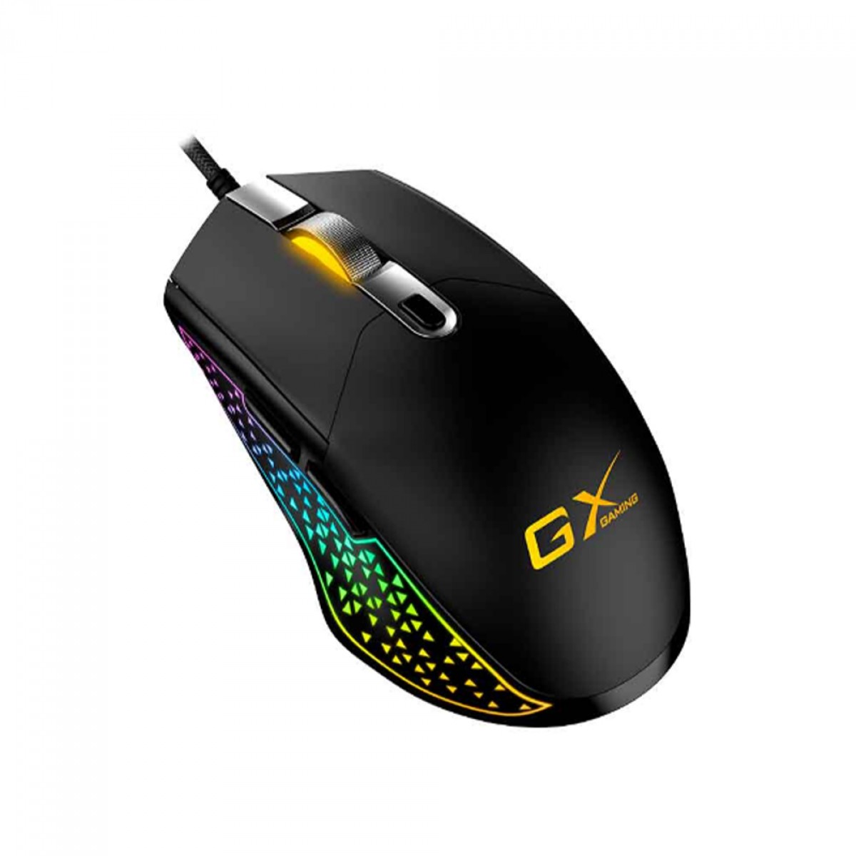 Mouse Gamer Genius Scorpion M705, RGB, 7200 DPI, 6 Botões, Preto