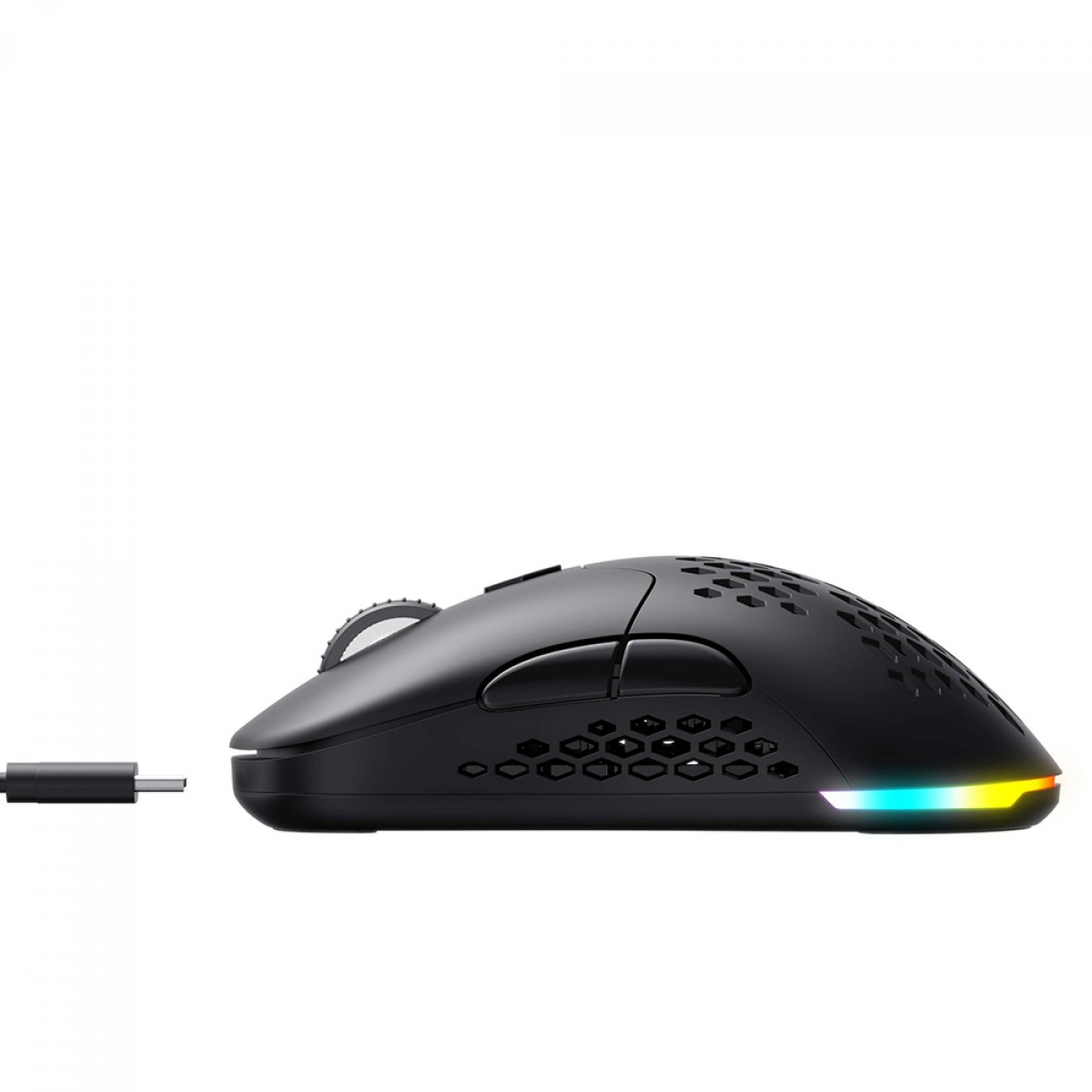 Mouse Gamer Havit MS963WB, Wireless/Bluetooth, 8000DPI, RGB, 6 Botões, PMW3325, Preto