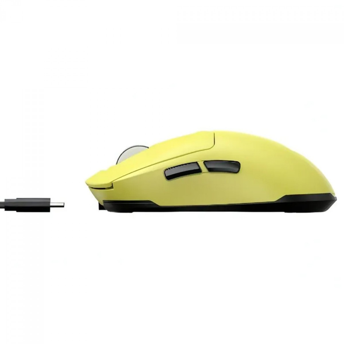 Mouse Gamer Havit MS969SE, Wireless/Bluetooth, 8000DPI, 6 Botões, PAW3104, Amarelo