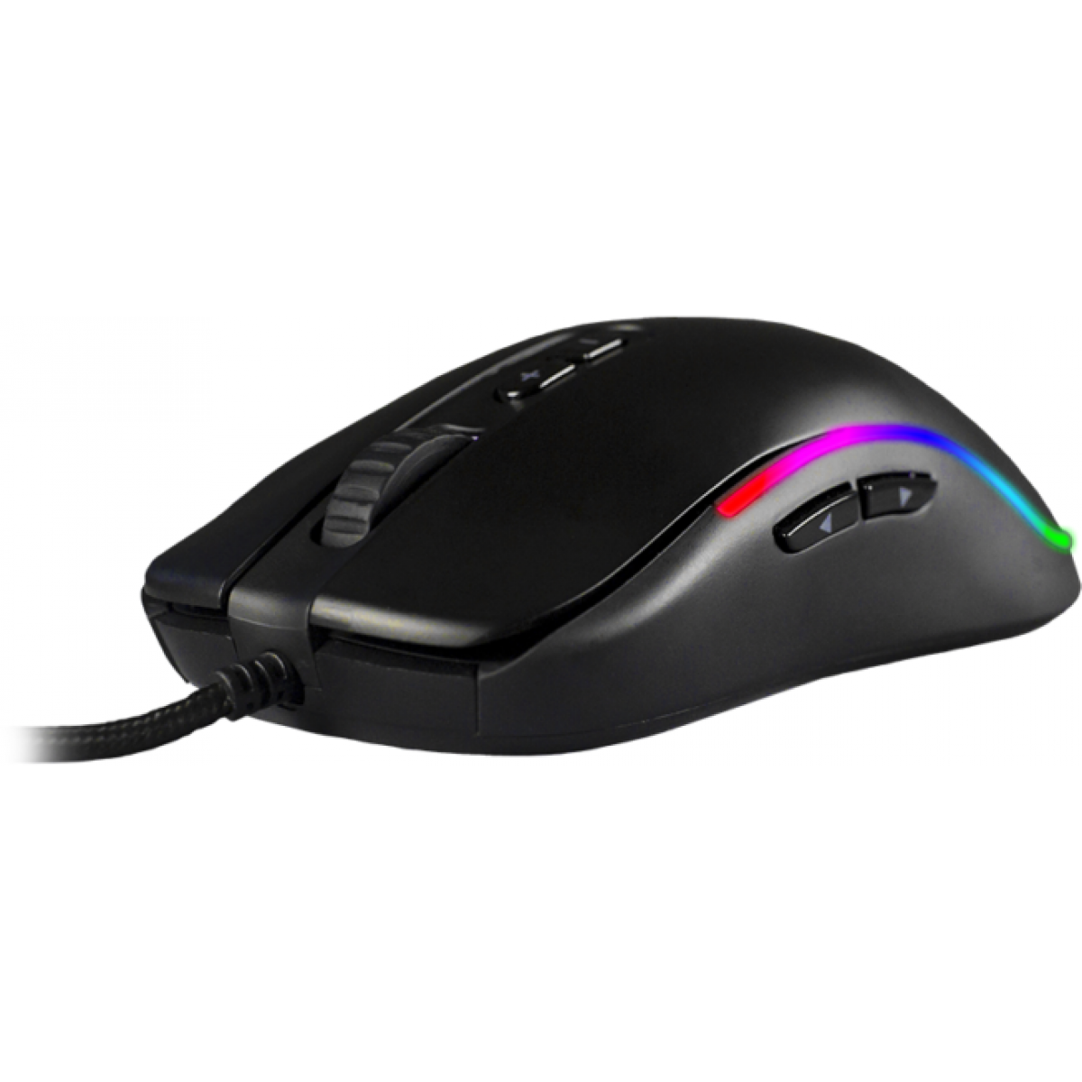Mouse Gamer Hoopson Soldier RGB, 7200 DPI, 10 Botões, Black, GT800