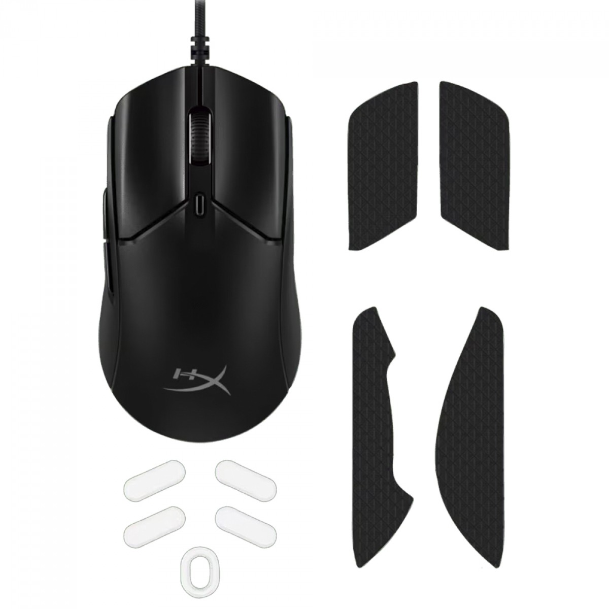 Mouse Gamer HyperX Pulsefire Haste 2, RGB, 26000 DPI, 6 Botões, USB, Preto, 6N0A7AA