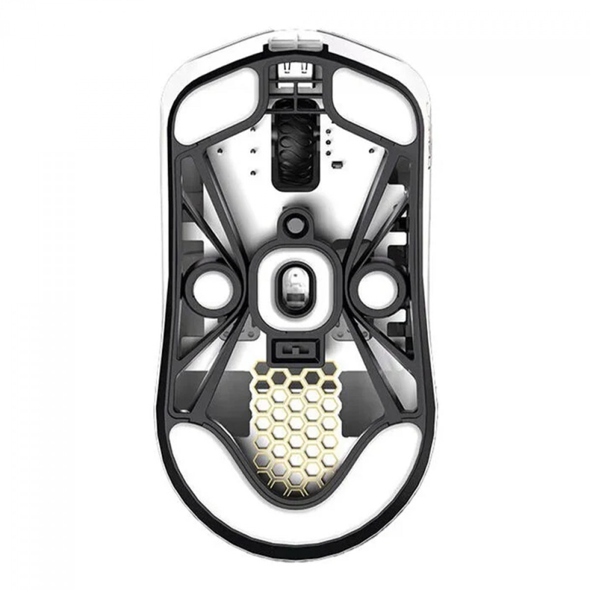 Mouse Gamer Lamzu Maya X, Wireless, 30.000 DPI, 8K, PixArt-3950, 7 Botões, Branco, Cloud