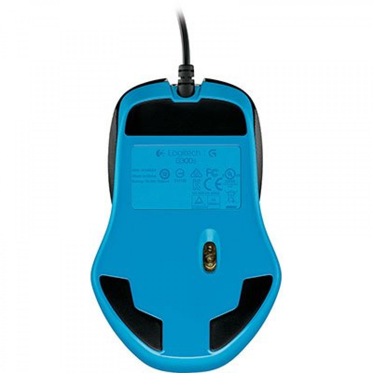 Mouse Gamer Logitech G300S, 9 Botões, 2500 DPI, Black